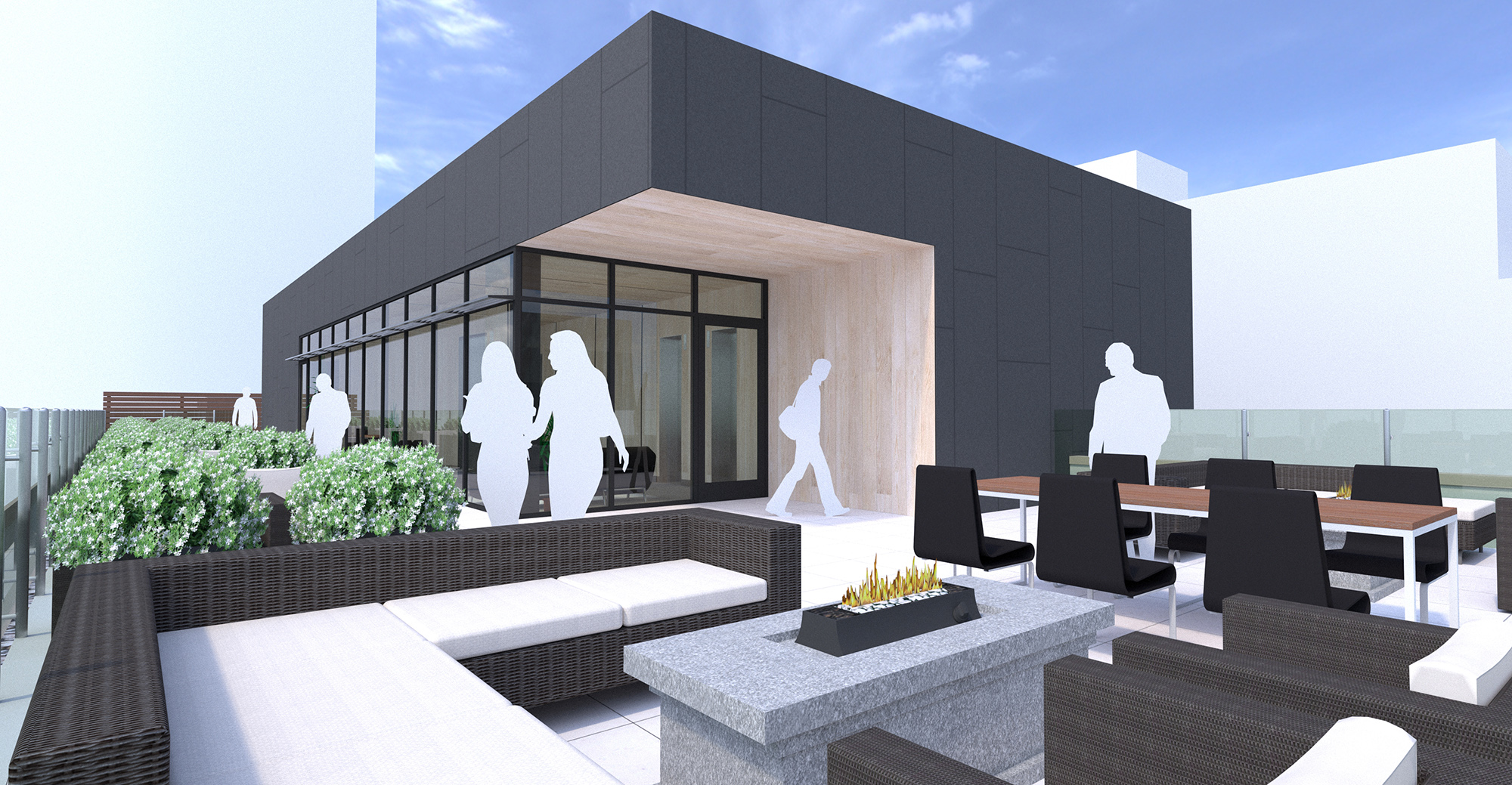 732 West Randolph Chicago HirschMPG Architecture and Planning Rooftop